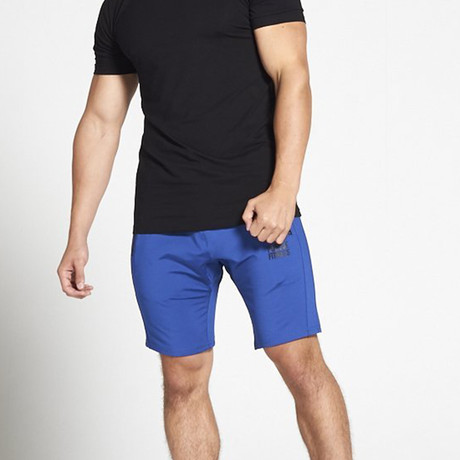Lightweight Tapered Shorts // Blue (S)