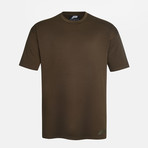 Longline Lifestyle T-shirt // Khaki (S)