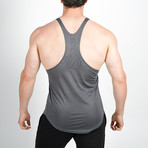 Mesh Back Stringer Vest // Gray (S)