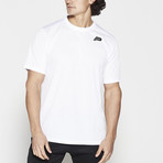 Mesh Back T-shirt // White (M)