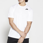 Mesh Back T-shirt // White (M)