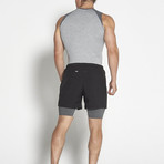 Compression Tank // Heather Gray (S)