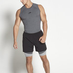 Compression Tank // Heather Gray (S)