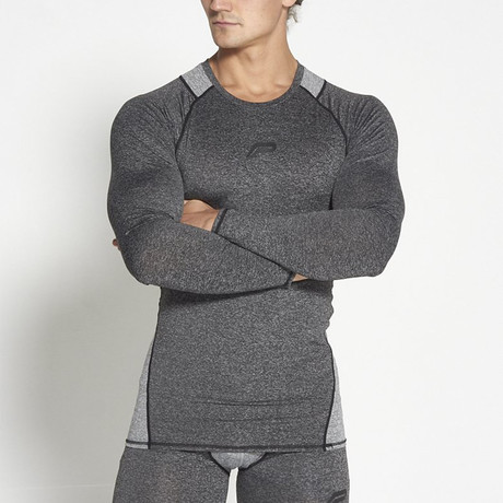 Compression Long-Sleeve // Shadow Gray (L)