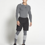 Compression Long-Sleeve // Heather Gray (S)