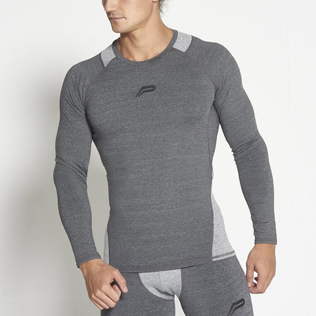 Compression Long-Sleeve // Heather Gray (S)