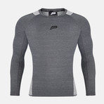 Compression Long-Sleeve // Heather Gray (S)