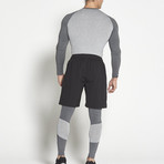 Compression Long-Sleeve // Heather Gray (S)