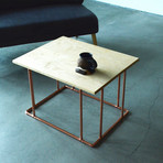 Minimalist Copper Coffee Table