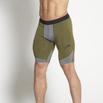 Compression Shorts // Khaki (S)