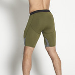 Compression Shorts // Khaki (S)