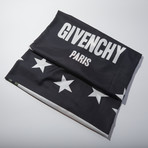 Givenchy // Double Sided Stars Scarf // Red