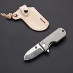 Titanium Micro Blade + Micro Blade Sheath