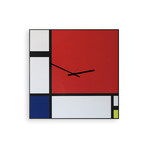 Mondrian Clock