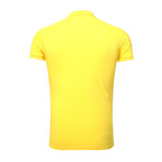 Summary Polo T-Shirt // Yellow (XL)