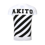 Stripe T-Shirt // White (M)
