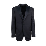 Pal Zileri // Wool Tuxedo Suit // Black (Euro: 48)