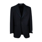 Pal Zileri // Wool Two Button Tuxedo // Black (Euro: 54)