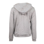 Oyster Holdings // Narita Zip-Up Hoodie Sweatshirt // Heather Gray (L)