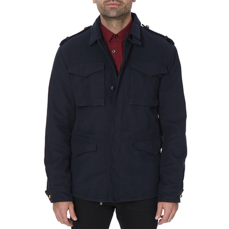 Rasper Moleskin Jacket // Navy (S)