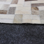 Sara Patchwork Cowhide // 5'2" x 8'0"