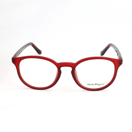 Men's SF2724 Optical Frames // Matte Red