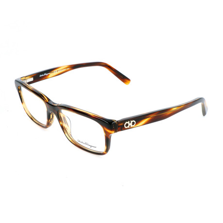 Men's Euan Optical Frames // Striped Brown