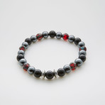 Dell Arte // Pomegranate Luck Beaded Bracelet // Multicolor