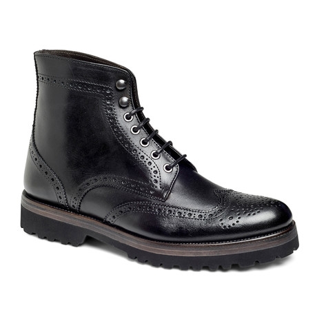Deisel Wingtip Boot // Black (US: 11) - Anthony Veer - Touch of Modern