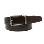McCartney Reversible Leather Belt // Brown + Black (36"W)