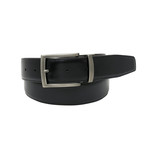 McCartney Reversible Leather Belt // Brown + Black (36"W)