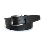 Darius Leather Dress Casual Belt // Black (38"W)
