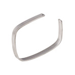 Off Minus Cuff // Sterling Silver (L)