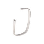 Off Minus Cuff // Sterling Silver (L)