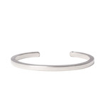 Simple Minus Cuff // High Polished Sterling Silver (M)