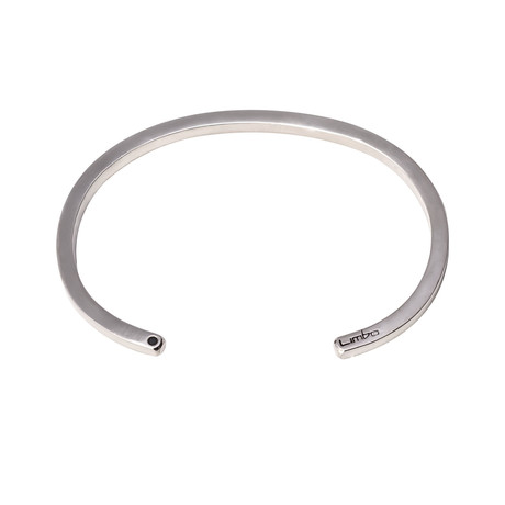 Simple Minus Cuff // High Polished Sterling Silver (M)