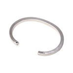 Simple Plus Cuff // High Polished Sterling Silver (M)