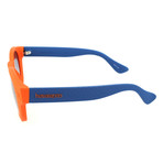 Unisex Trancoso QPS-LS Sunglasses // Orange + Blue