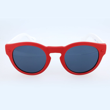 Unisex Trancoso QT5-9A Sunglasses // Red + White