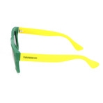 Men's Paraty QPN-Y1 Sunglasses // Green + Yellow