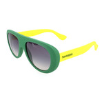 Unisex Rio QPN-LS Sunglasses // Green + Yellow