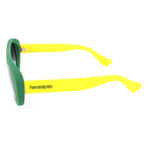 Unisex Rio QPN-LS Sunglasses // Green + Yellow