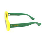 Unisex Rio QSX-LS Sunglasses // Yellow + Green