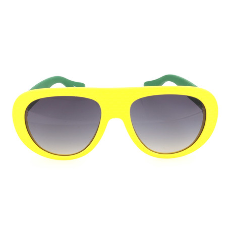 Unisex Rio QSX-LS Sunglasses // Yellow + Green