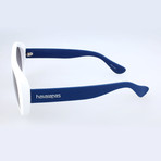 Unisex Rio QT1-LS Sunglasses // White + Blue