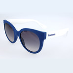 Women's Noronha QMB-LS Sunglasses // Blue + White