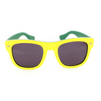 Men's Brasil 1RN-Y1 Sunglasses // Yellow + Green (50-21-145)