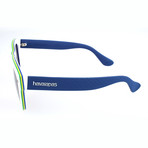 Men's Brasil 16Q-Y1 Sunglasses // White + Blue (50-21-145)