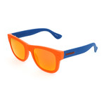 Unisex Paraty QPS-UZ Sunglasses // Orange + Blue