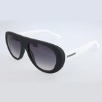 Unisex Rio R0T-LS Sunglasses // Black Matte + White
